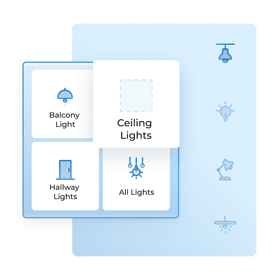 MTronic LCD Touch Panel Illustration